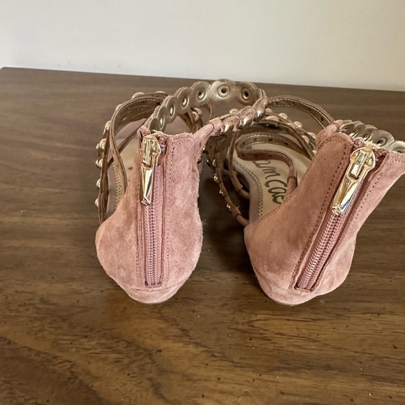 Sam Edelman Pink Studded Women's Sandals - Picture 4 of 4